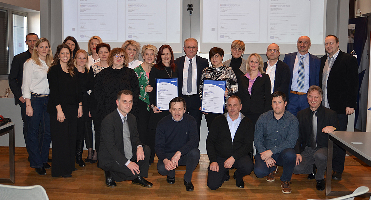 HEP Proizvodnja received certificates ISO 14001:2015 and ISO 9001:2015
