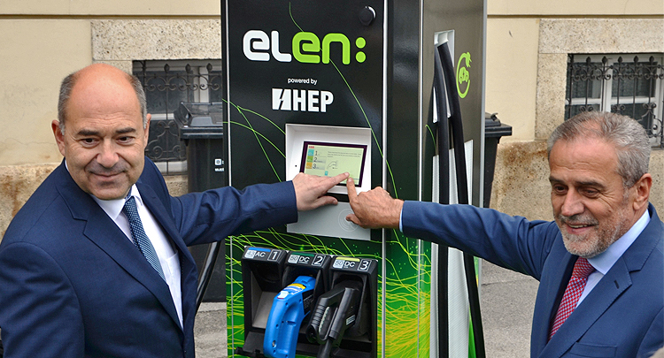 HEP put into operation 100th ELEN electric vehicle charging station in Zagreb 