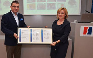 HEP Operatoru distribucijskog sustava certifikat za upravljanje okolišem ISO 14001:2004 