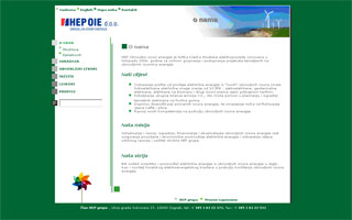 HEP Obnovljivi izvori energije “got” its website