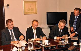 Sporazum o modernizaciji ceste između HE Lešće i HE Gojak