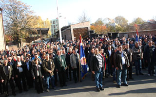 Branitelji HEP-a u vukovarskoj koloni sjećanja 