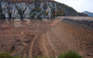 Ispražnjeno jezero Kruščica