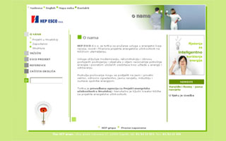 Web stranica HEP ESCO-a u novom ruhu
