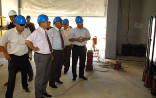 Karlovački župan posjetio gradilište HE Lešće 