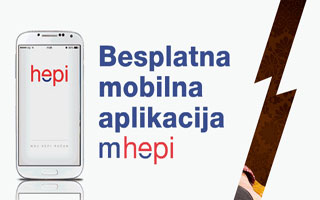 Lansiran m-hepi - prva mobilna aplikacija za kupce električne energije