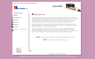 HEP Opskrba d.o.o. opens its website