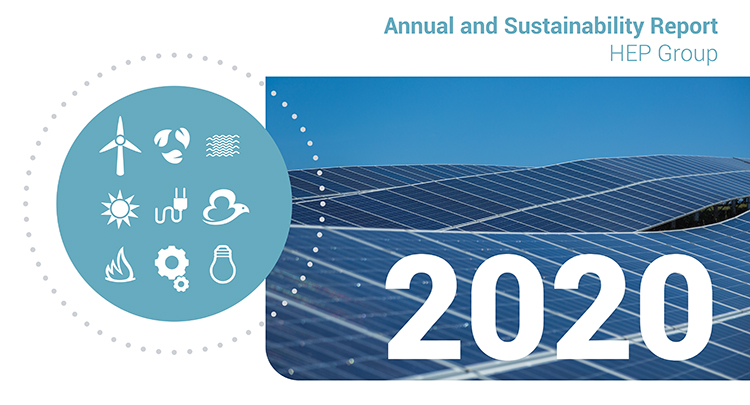 HEP Group published Annual and Sustainability Report for 2020