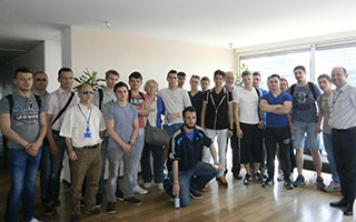 Maturanti u stručnom posjetu HEP-u