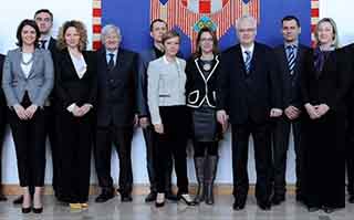 Predsjednik Josipović primio izaslanstvo HSZG